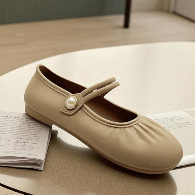 Rumahkaki –  Sepatu Ballerina Wanita Karet / Flat Shoes Kerja Kantor Kuliah Anti Slip Porto ZEC