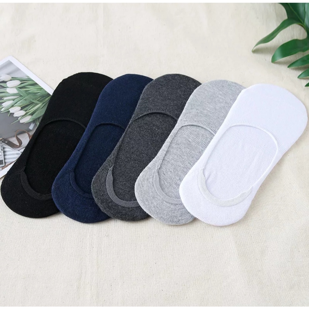 Rumahkaki – Kaos Kaki Pendek Invisble / Hidden Sock Unisex Fashion / Kaus Kaki Tidak Terlihat Bisa Untuk Semua Jenis Acara