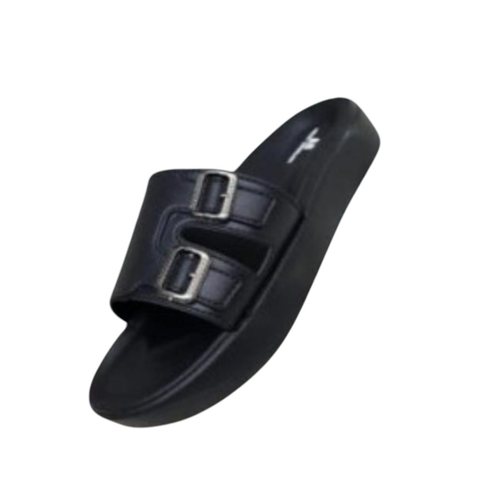 Rumahkaki – Sandal Flat Kasual Wanita Sendal Elegan Karet Ringan Nyaman dan Awet Kekinian NB015-2