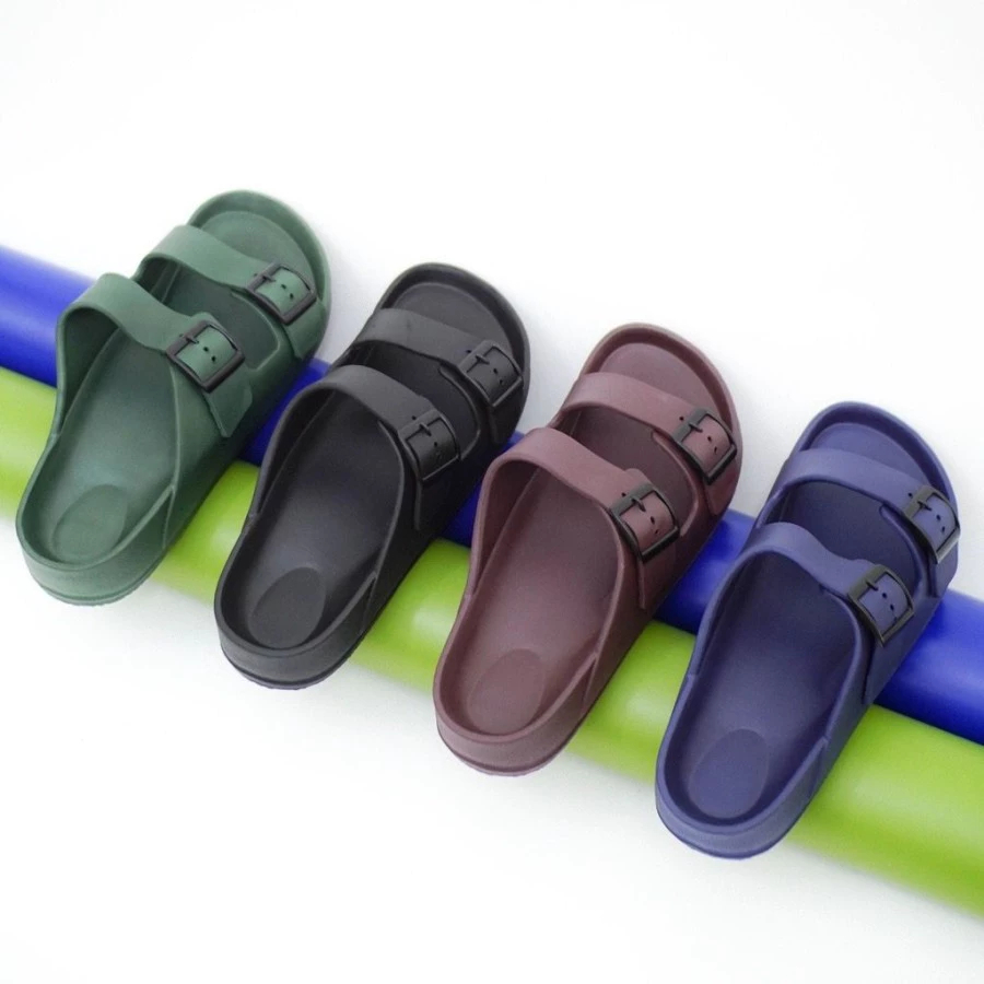 Rumahkaki – Sandal Selop Laki-laki Anak dan Dewasa Sendal Pria Slipper Slip On Gesper Porto 1045M