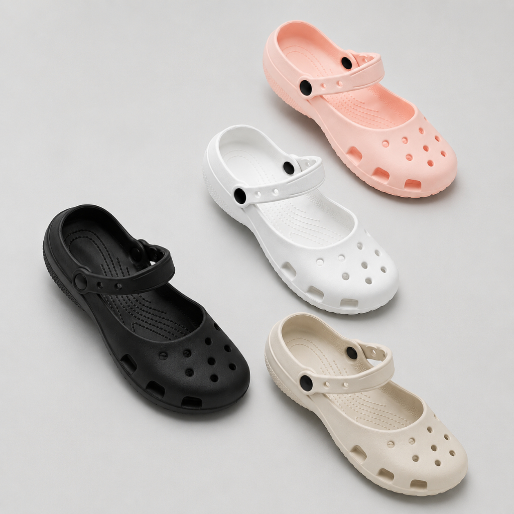 Rumahkaki – Sandal Slop Wanita Ballet Klasik Elegan Bahan EVA Ringan Anti Slip Nyaman 601L