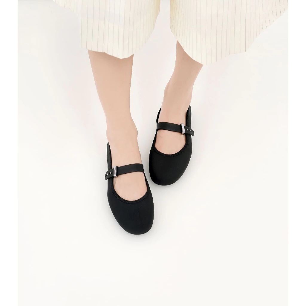 Rumahkaki – Sepatu Karet Balerina Wanita Flatshoes Kerja Flat Shoes Kantor Kuliah Terbaru Porto BLT