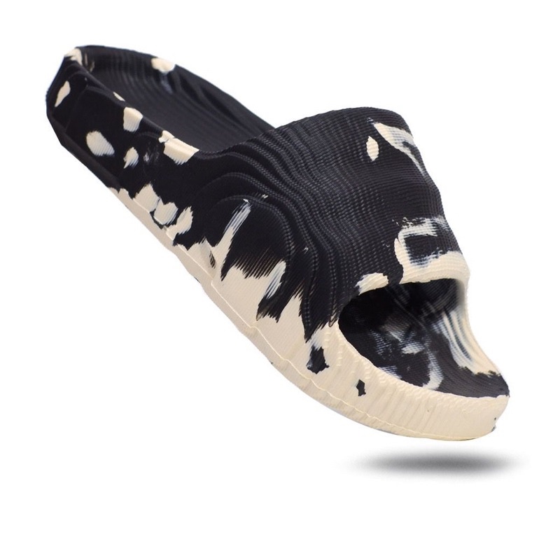 Sandal Selop Unisex Adilette Murble / Sendal Slop Pria Wanita Hema Motif Loreng Gradasi Tebaru - Image 4